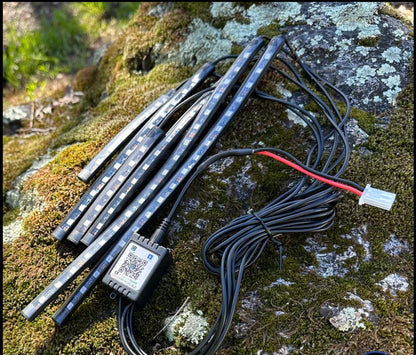 Universal 12V RGB LED Underglow Kit (Engineered for MotoTec & Custom E-Bikes)