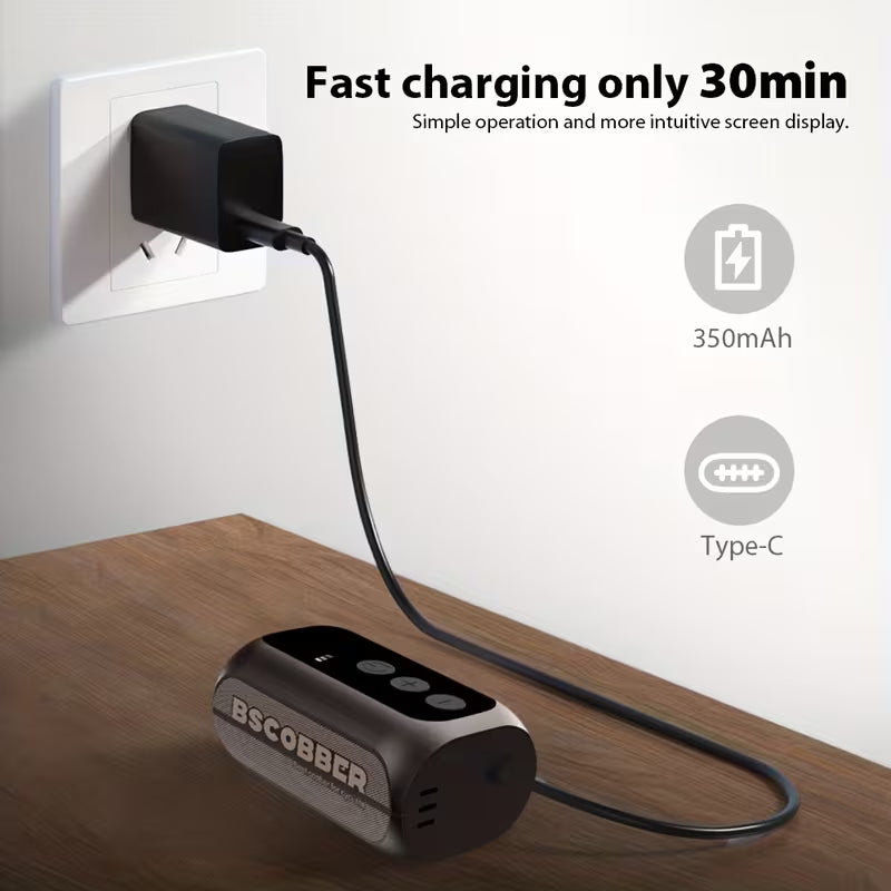 Compact Mini E-moto Tire Pump