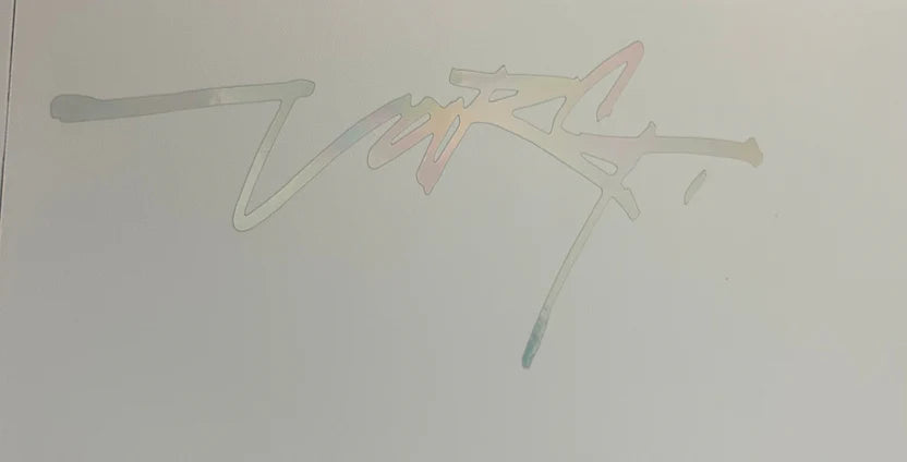 2 Pack Holographic Stark Stickers