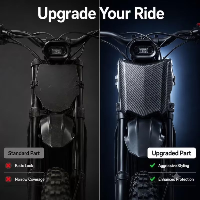 Glossy motocutz plate