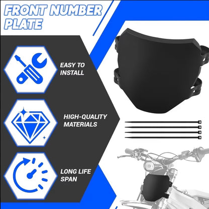 Ridstar Q20 E-bike Front Number Plate And Comfort Seat
Cover