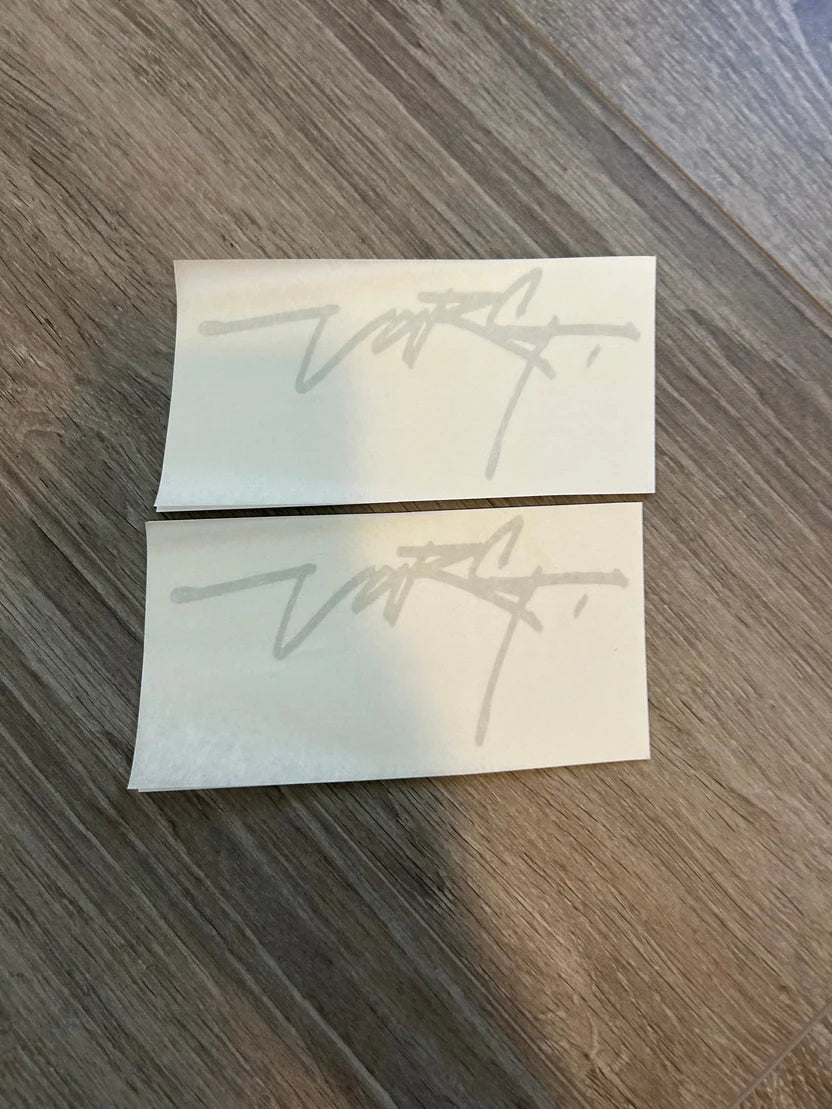 2 Pack Holographic Stark Stickers