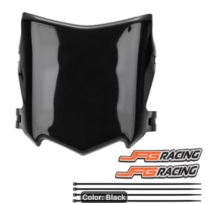Electric DirtBike Front Number Plate with 2pcs JFG Stickers