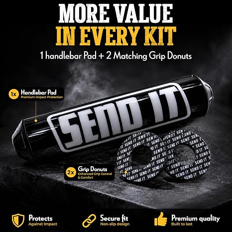 SEND IT HANDLE BAR PAD