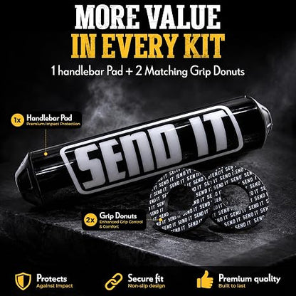 SEND IT HANDLE BAR PAD