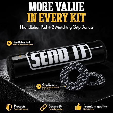 SEND IT HANDLE BAR PAD