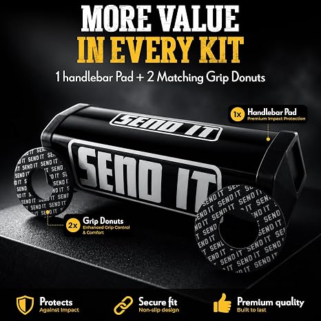 SEND IT HANDLE BAR PAD
