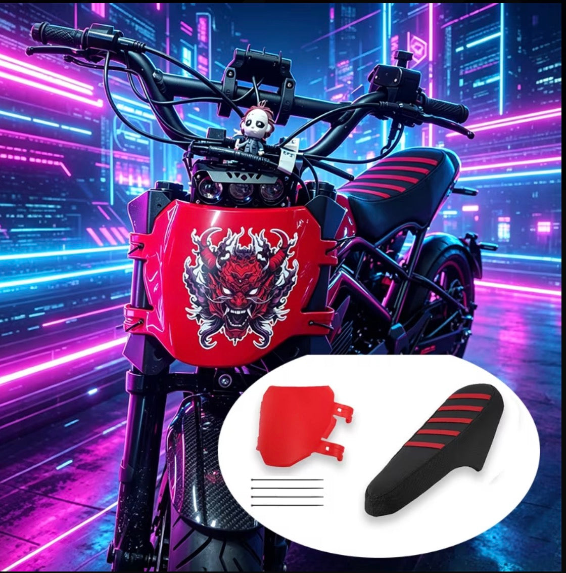 Ridstar Q20 E-bike Front Number Plate And Comfort Seat
Cover