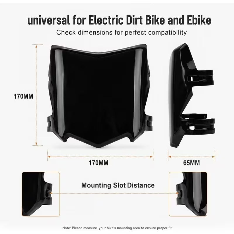 Glossy motocutz plate