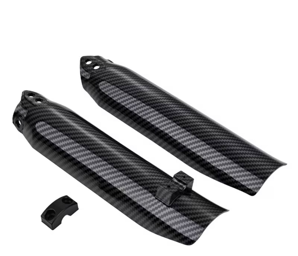 TUTTIO FRONT FORK CARBON FIBER GUARDS