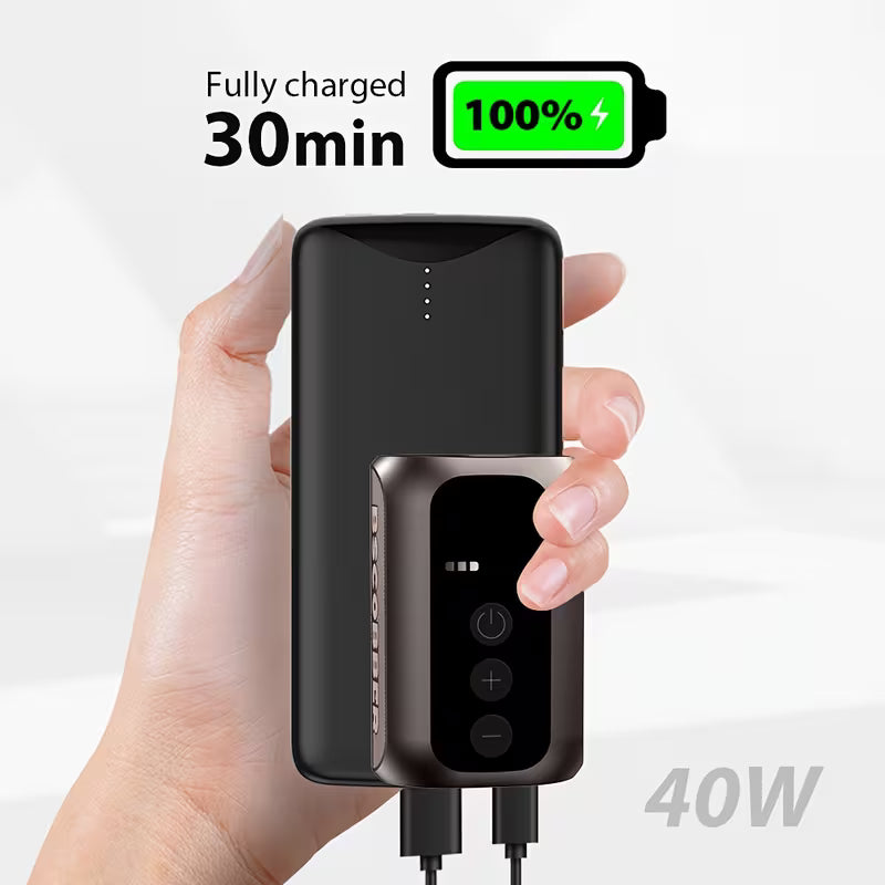 Compact Mini E-moto Tire Pump