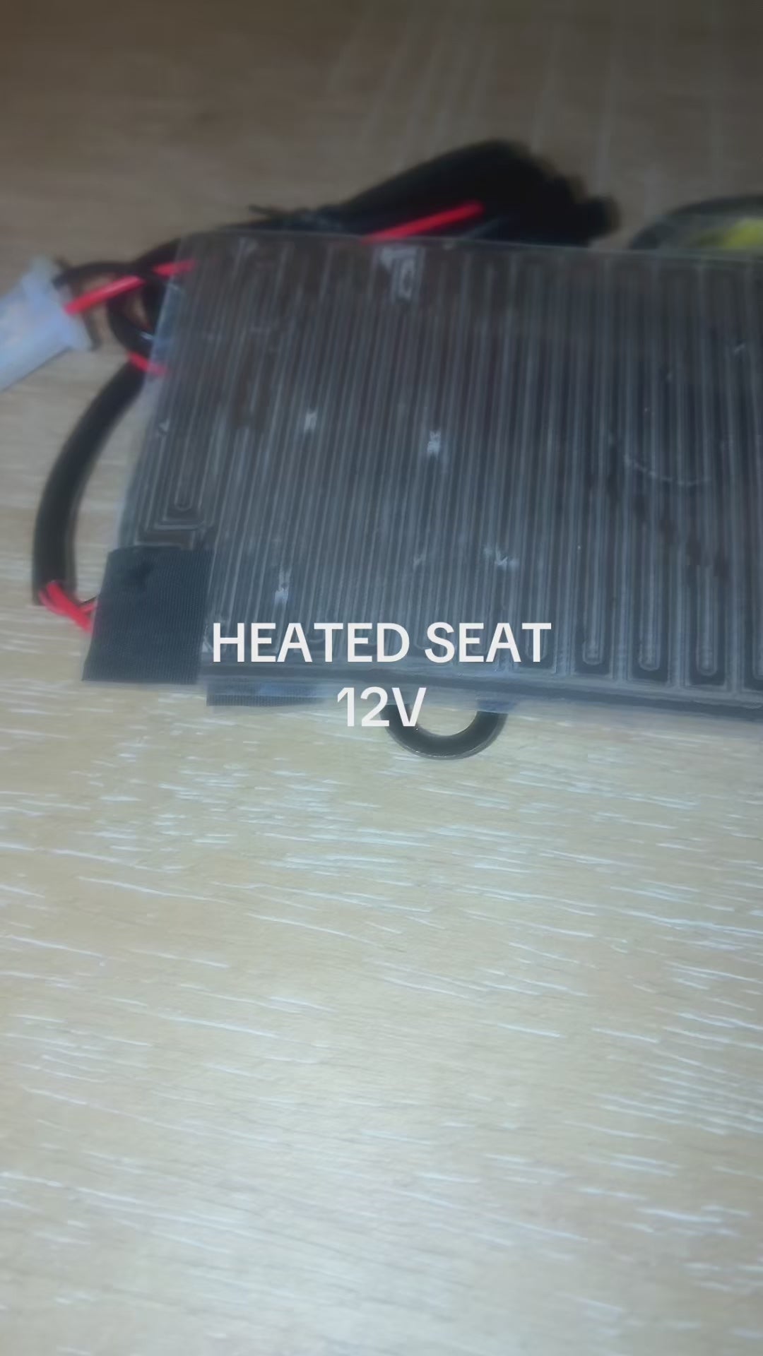 Blackout MX 12V Electric Dirt Bike Heated Seat Pad